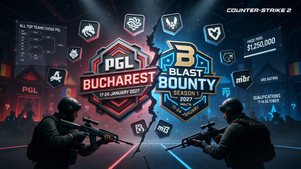PGL Bucharest собрал все топ-команды CS2, BLAST остаётся без них