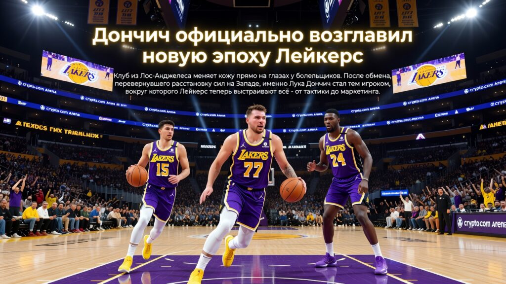 Дончич официально возглавил новую эпоху Лейкерс
