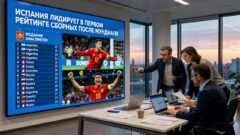 Испания лидирует в первом рейтинге сборных после мундиаля
