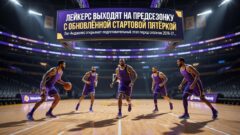 Лейкерс выходят на предсезонку с обновлённой стартовой пятёркой