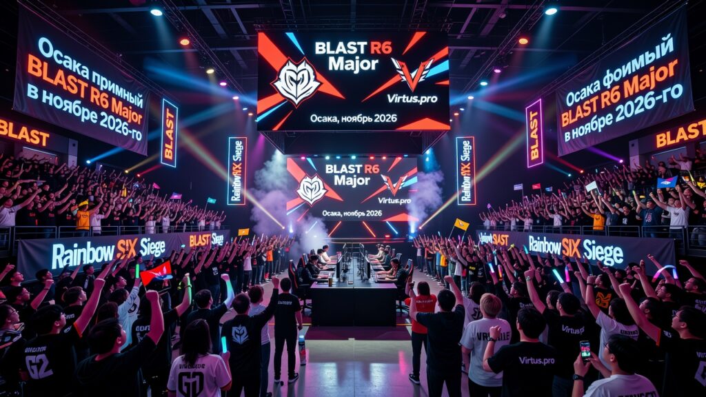 Осака примет финальный BLAST R6 Major сезона в ноябре 2026-го