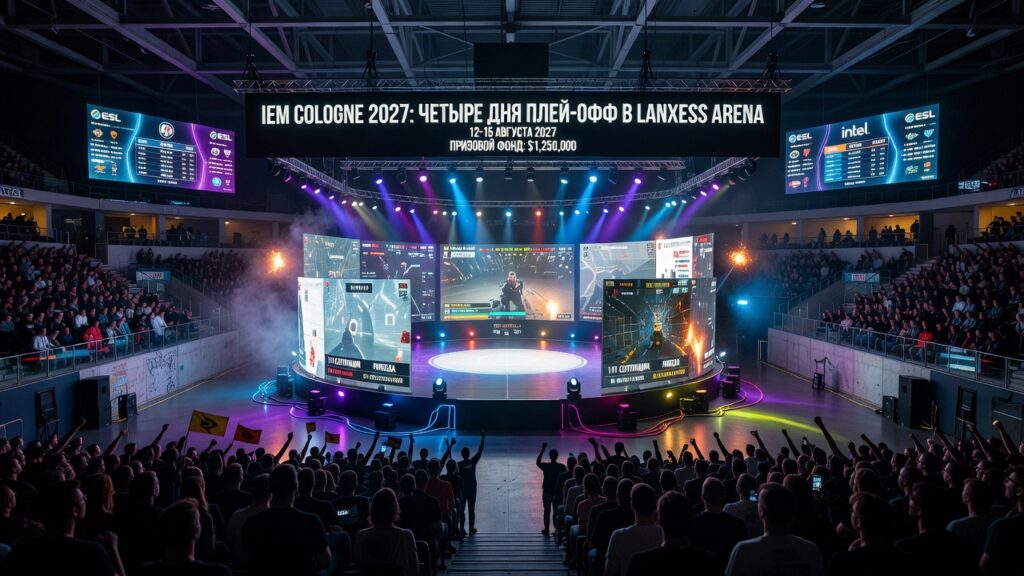 IEM Cologne 2027 пройдёт с четырьмя днями плей-офф в LANXESS arena