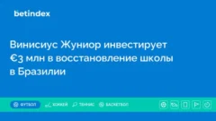 Винисиус Жуниор инвестирует €3 млн в восстановление школы в Бразилии